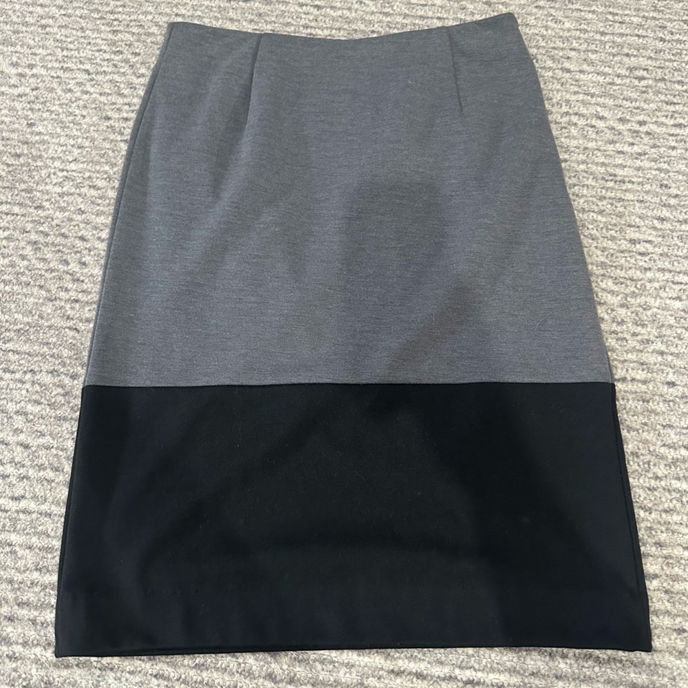 GRACE ELEMENTS Black/Gray Pencil Skirt, size 4!